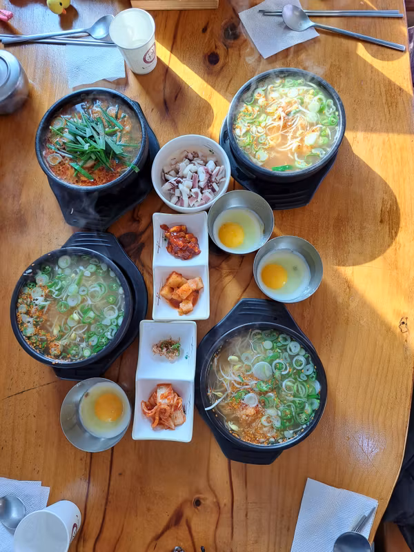 Seoul Private Tour - 	Bean Sprout Soup with Rice