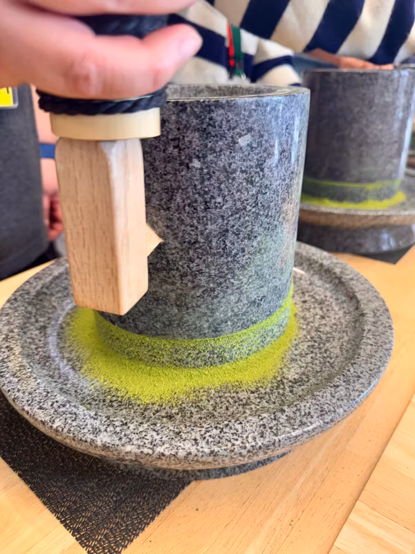 Osaka Private Tour - Matcha Stone Grinding Experience 