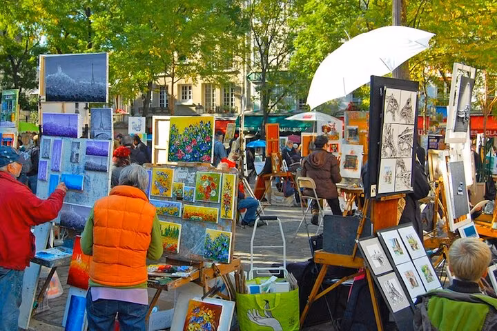 Paris Private Tour - Place du Tertre