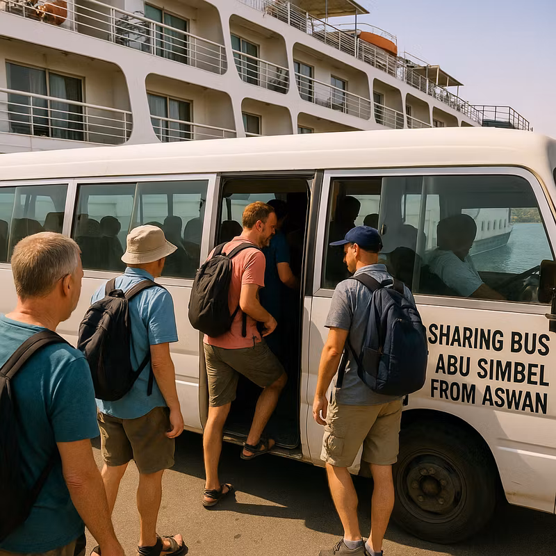 Aswan Private Tour - Sharing bus to Abu Simbel