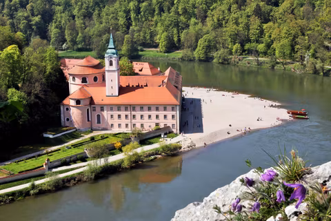 Scenic Trip to Weltenburg Abbey & Danube Gorge by Van (1–8 Guests)cover image