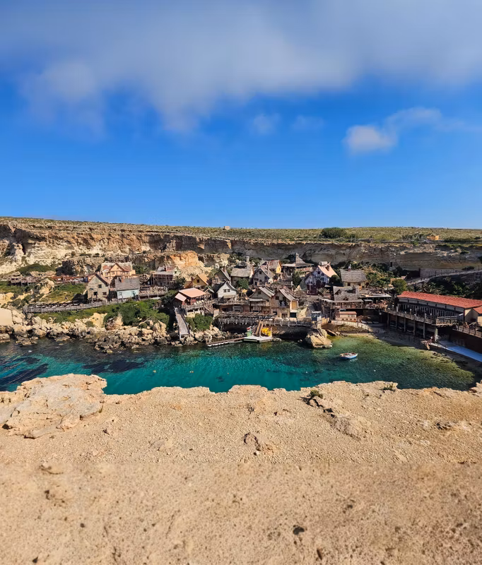 Malta Private Tour - Popeye Village is a quirky seaside film set