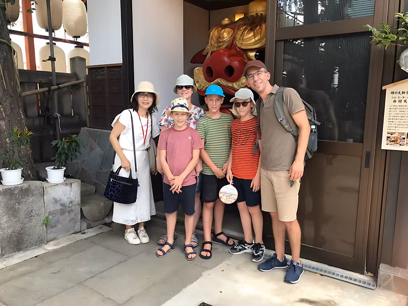 Tokyo Private Tour - A beautiful day shared with a beautiful family.