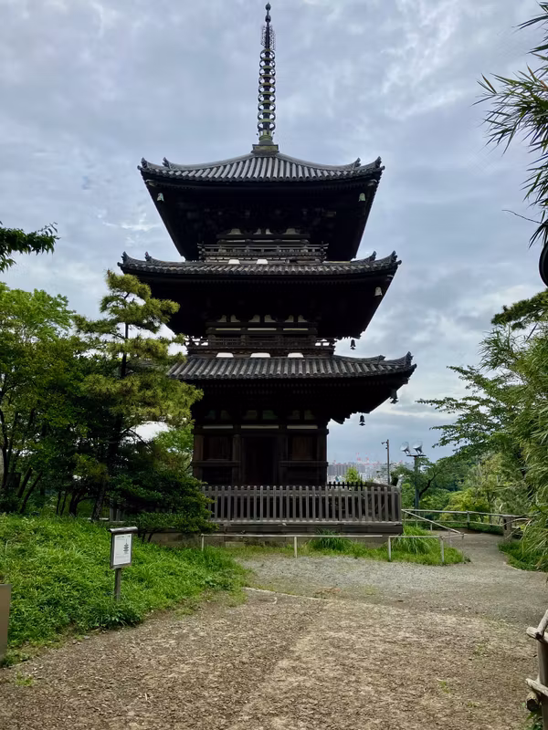 Yokohama Private Tour - Sankeien Garden Three Story Pagoda