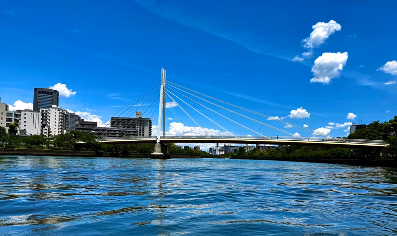 Osaka Private Tour - Kawasaki Bridge, Okawa River, Osaka