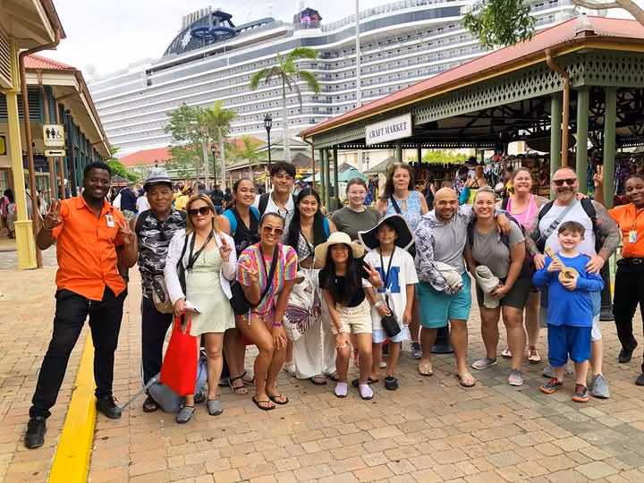 Montego Bay Private Tour - Happy faces with their guide