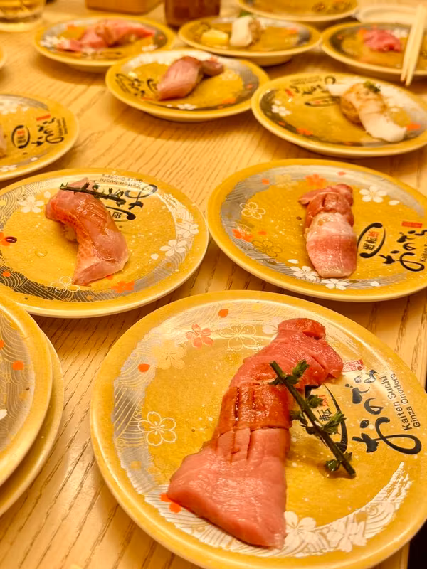 Osaka Private Tour - Conveyor belt Sushi