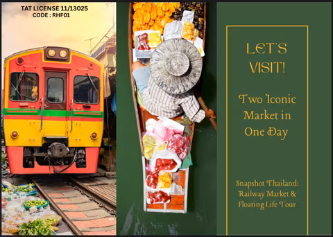 Snapshot Thailand: Railway Market & Floating Life Tourcover image