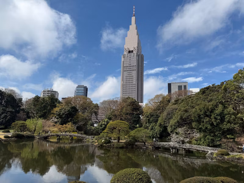 Tokyo Private Tour - Shinjuku Gyoen Park