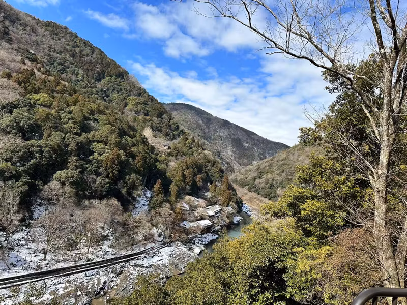 Kyoto Private Tour - a panoramic view on Hozukyo gorge