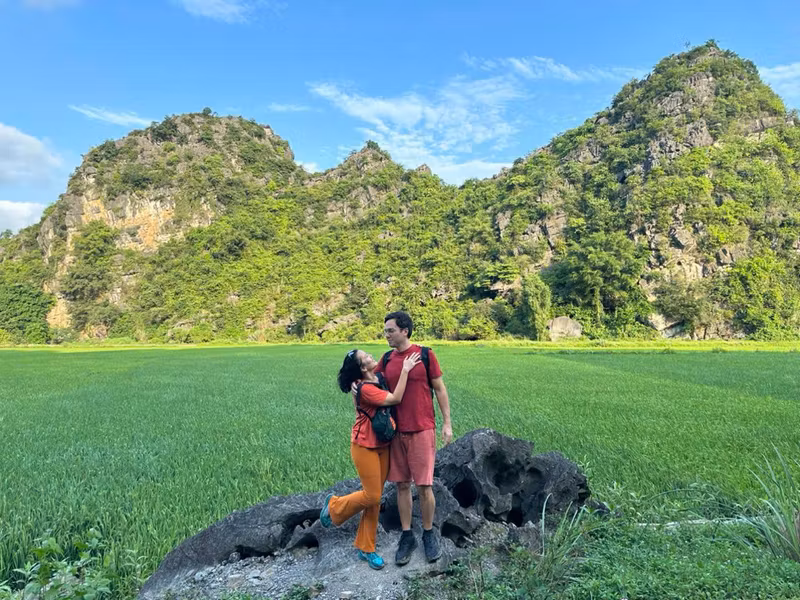 Hanoi Private Tour - Rice paddy field