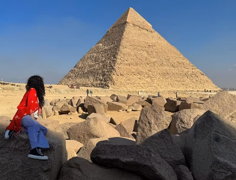 Giza Private Tour - I like to backward some photos