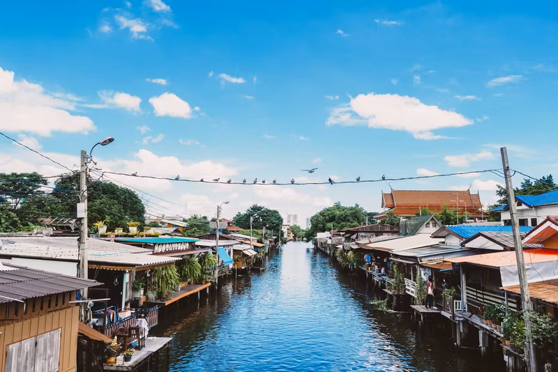Bangkok Private Tour - local community canal site