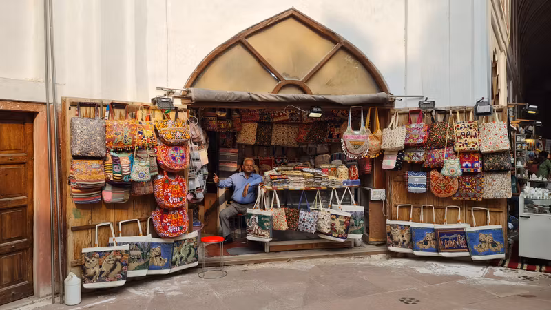 Delhi Private Tour - A shop in Old Delhi.