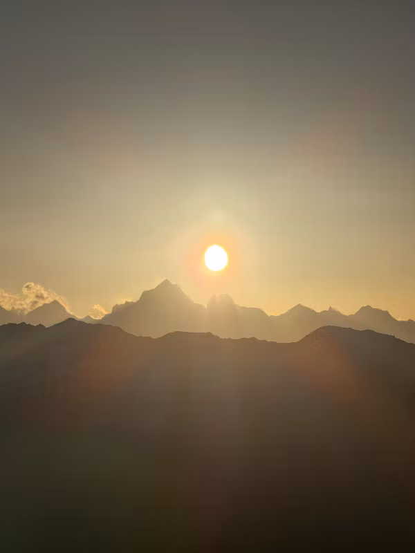 Rishikesh Private Tour - Sunrise from the Chandrashila top
