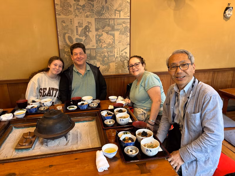 Tokyo Private Tour - Lunch at Fukagawa