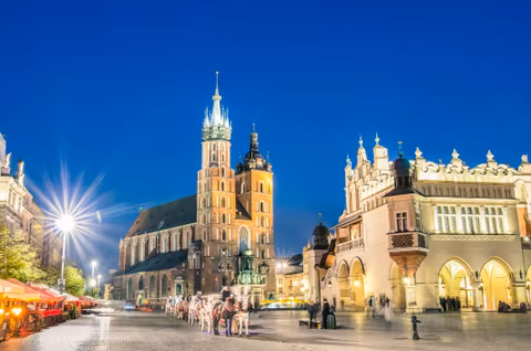 Private Transfer from Prague to Krakow with 3H stop in Wroclaw (1-14 pax)cover image