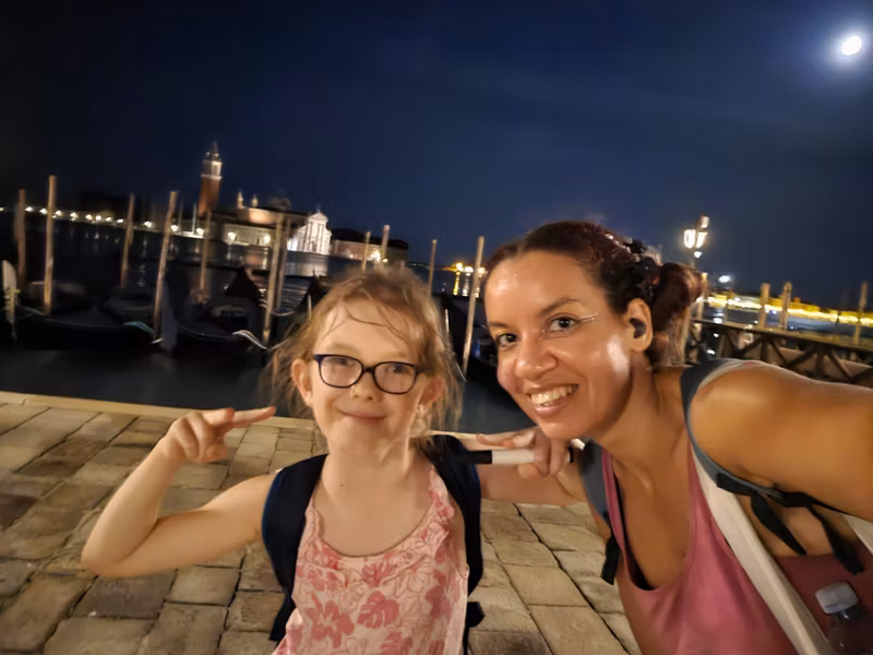 Venice Private Tour - With my favorite client, Amanda, my Latvia spirit daughter. 