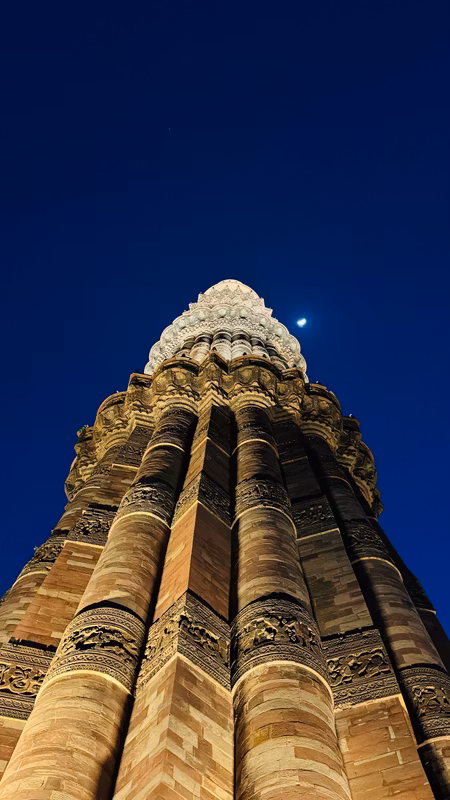 Delhi Private Tour - Qutub Minar by moonlight — because some monuments speak louder after dark.