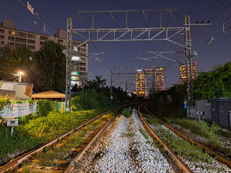 Seoul Private Tour - Ttaeng Ttaeng Street Railway area