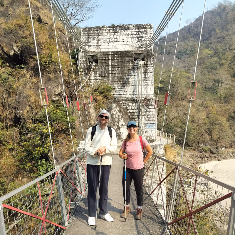Rishikesh Private Tour - Nandi bridge