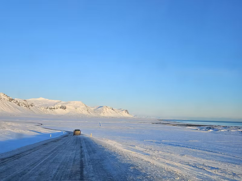 Reykjavik Private Tour - Road travel in winter