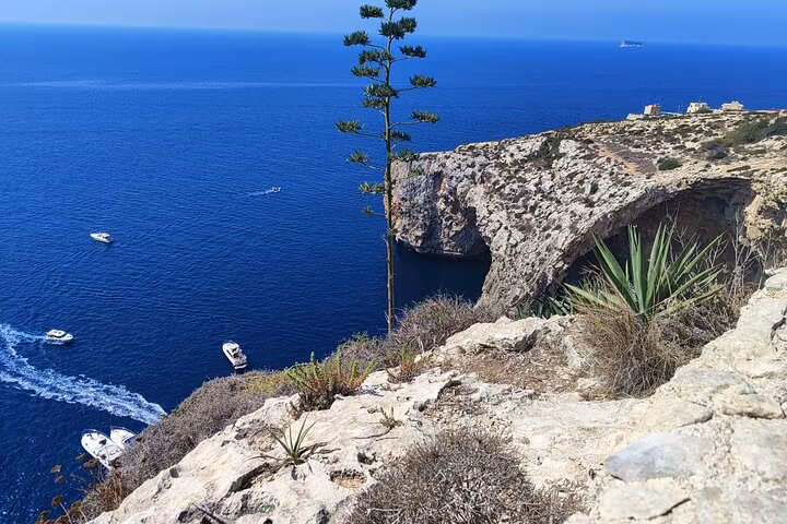 Malta Private Tour - Blue Grotto from afar