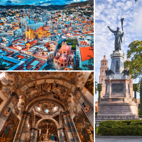 3 IN 1: GUANAJUATO, DOLORES HIDALGO AND ATOTONILCO  FROM SAN MIGUEL DE ALLENDE (SEDAN 1-2 PAX)cover image