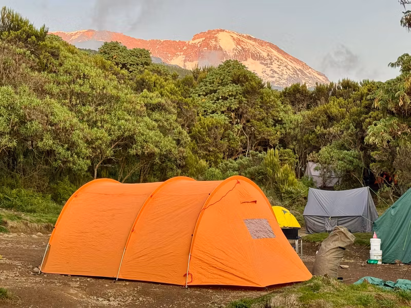 Moshi Private Tour - view of kilimanjaro