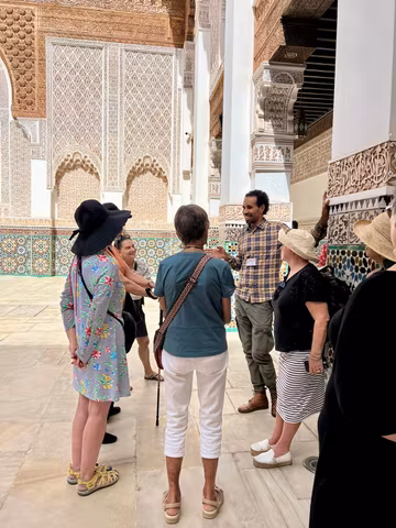 Half day private walking tour of Marrkesh