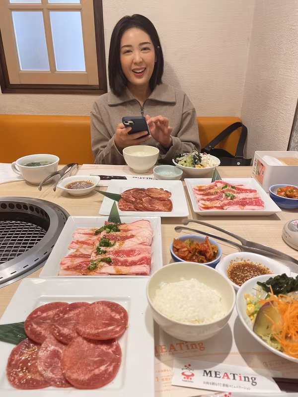 Kumamoto Private Tour - Yakiniku Lunch Set