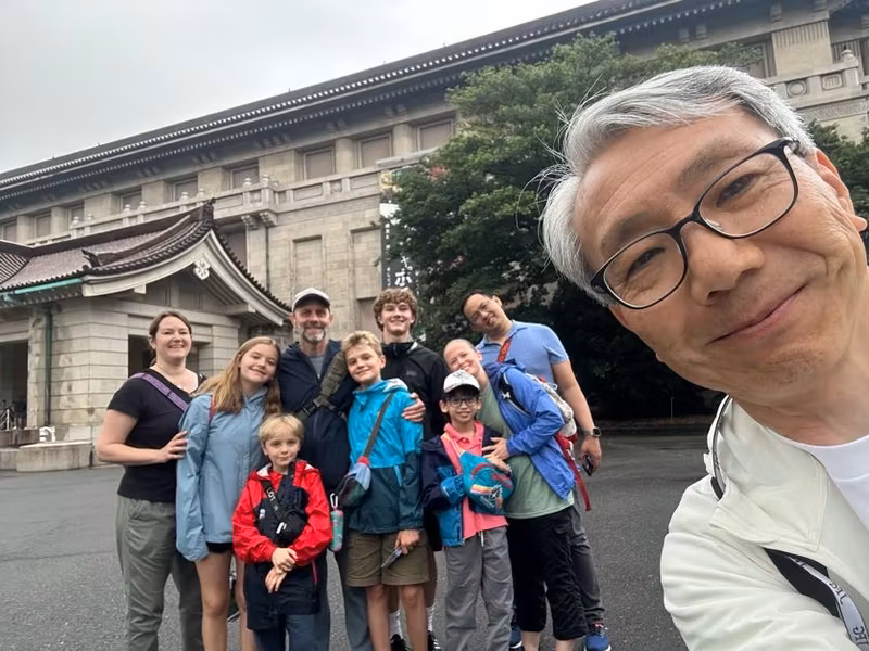 Tokyo Private Tour - At the National Museum in Ueno