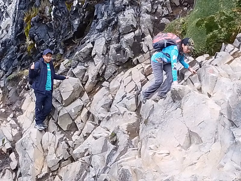 Pichincha Private Tour - rocky sections on the route
