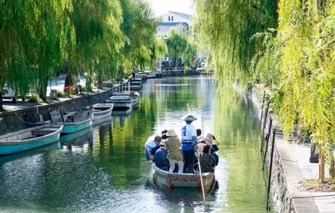 Yanagawa rafting and Dazaifu Tenmangu day trip by car