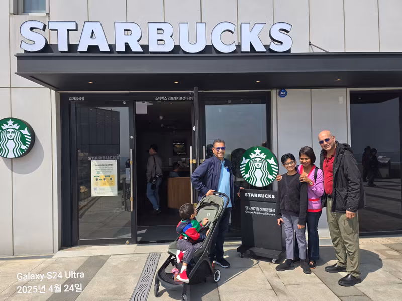 Seoul Private Tour - Aegibong Starbucks, 1.4km from the N. Korea