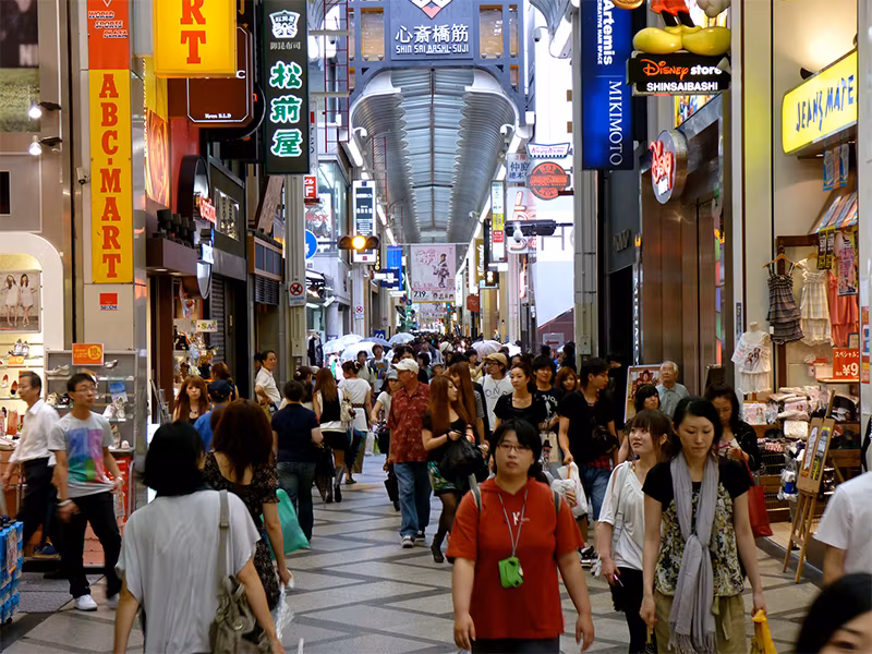 Osaka Private Tour - Shinsaibashi