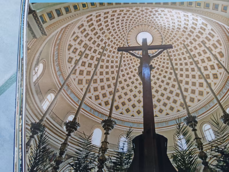 Malta Private Tour - Mosta Church interior
