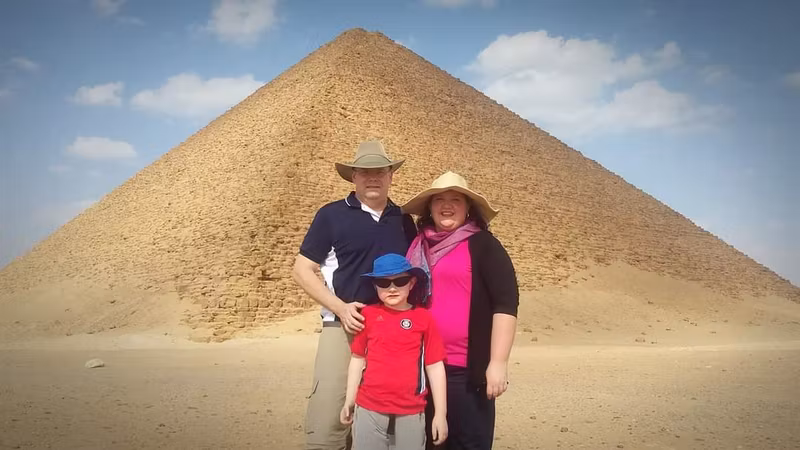 Cairo Private Tour - At the red pyramid 