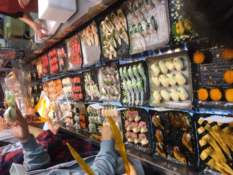 Fukuoka Private Tour - Karato fish market opens on Fri, Sat and Sun.