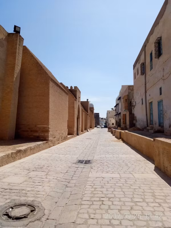 Tunis Private Tour - the walls of the great mosque of Kairouan