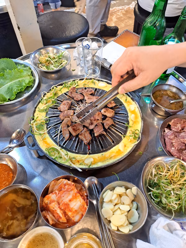 Seoul Private Tour - 	Grilled Skirt Meat