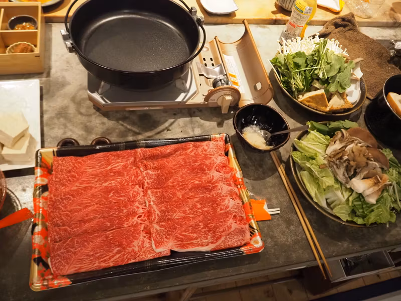 Osaka Private Tour - Wagyu(Sukiyaki)