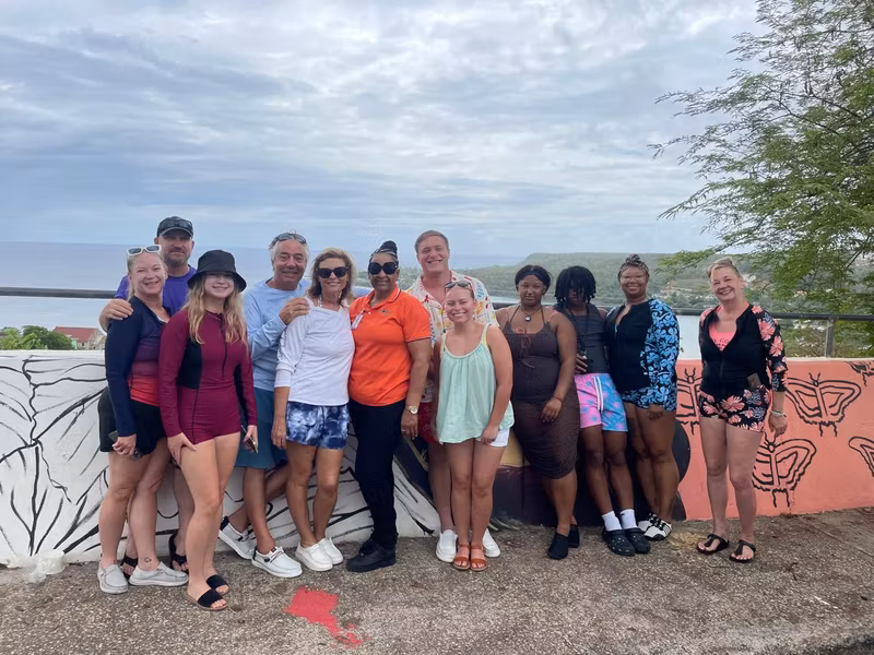 Montego Bay Private Tour - Senior tour director with group