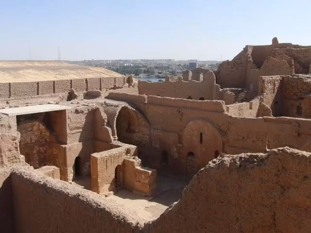 Aswan Private Tour - The churche of the monastry from the to