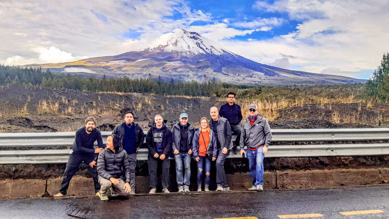 Carchi Private Tour - Marco with travelers