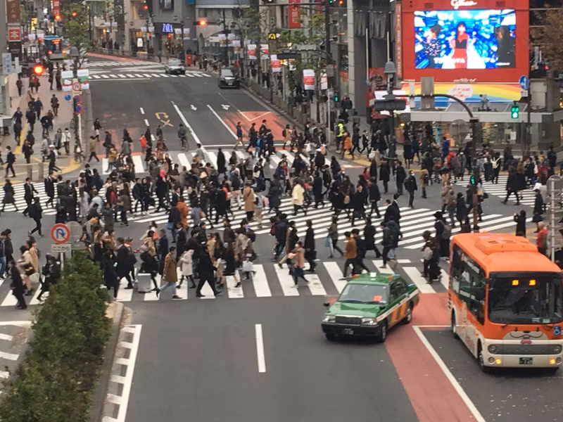 Narita Private Tour - 6.1 Shibuya Scramble Crossing
