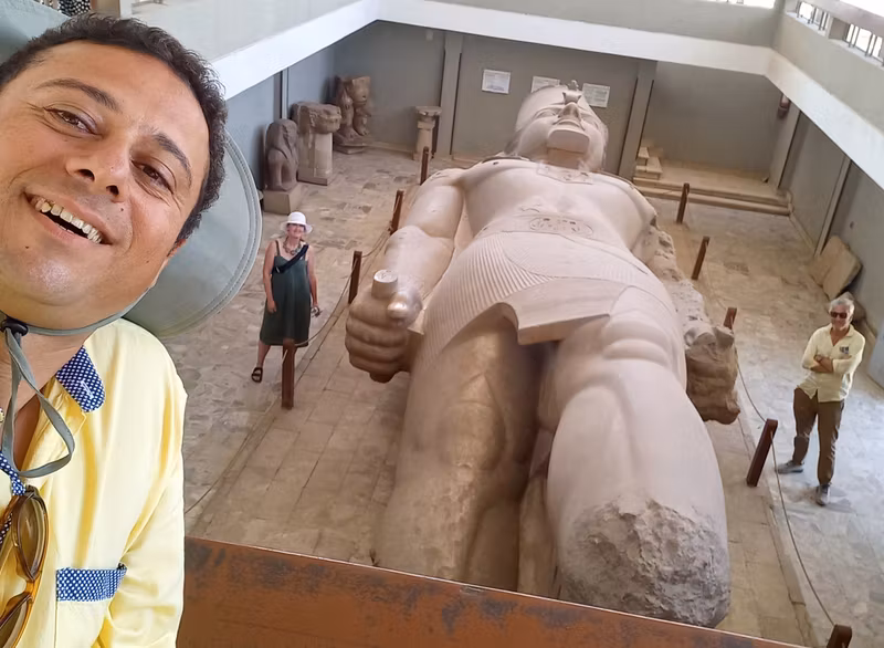 Giza Private Tour - Selfie with King Ramses II