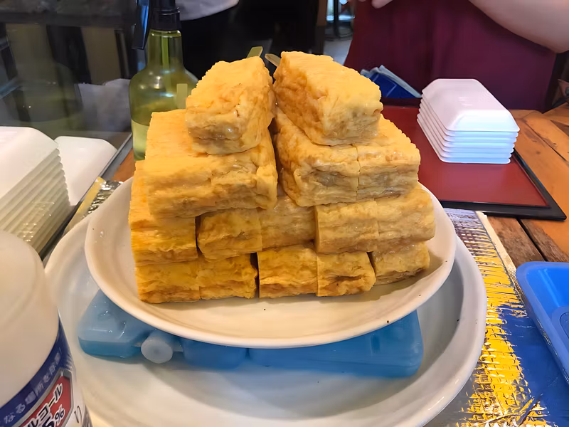 Tokyo Private Tour - It's fluffy and piping hot!