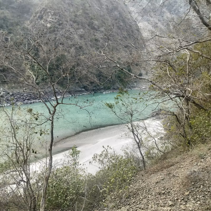Rishikesh Private Tour - small ganga beach