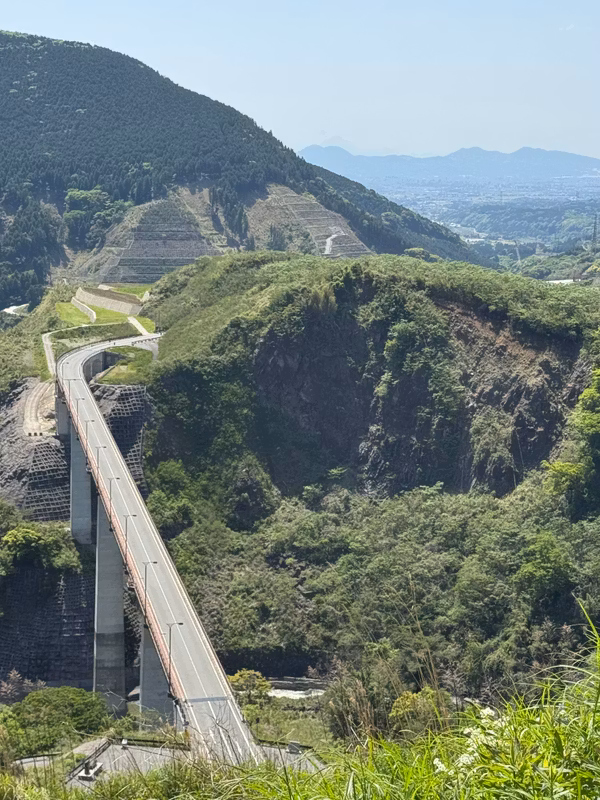 Fukuoka Private Tour - Landslide caused by the earthquake